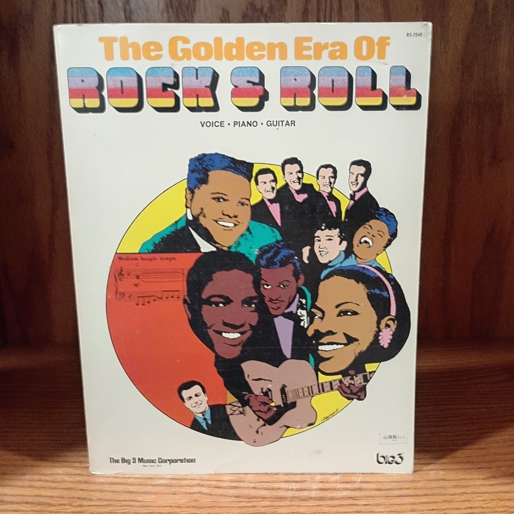 The Golden Era of Rock & Roll: Voice • Piano • Guitar The Big 3 Music Corp. - VG